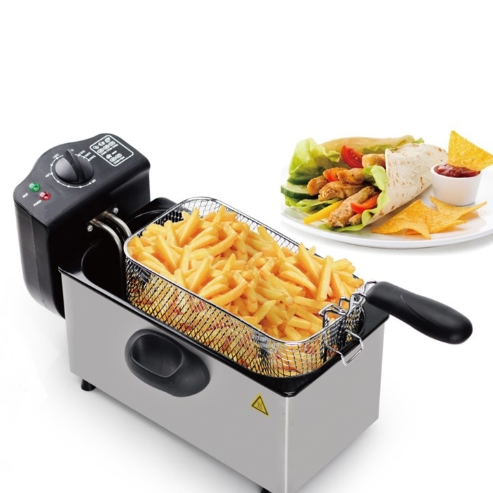 Royalty Line Fritös 3L (EFT-2000L) in the group HOME, HOUSEHOLD & GARDEN / Household appliances / Airfryers & Fryers at TP E-commerce Nordic AB (38-89361)