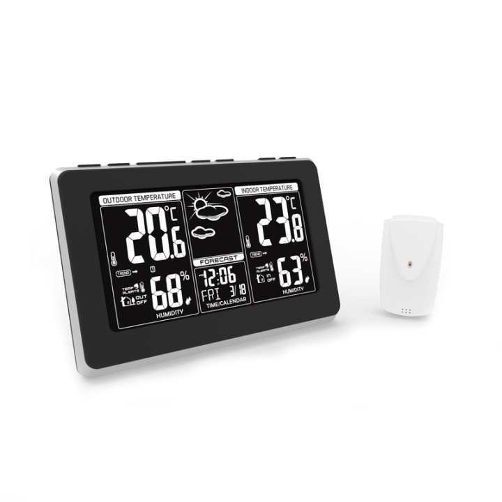 Adler AD 1175 Weather station in the group HOME, HOUSEHOLD & GARDEN / Fans & Climate products / Thermometers & Weather stations at TP E-commerce Nordic AB (38-89369)