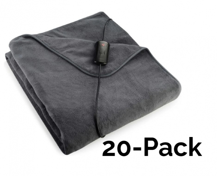 NORDIQZENZ Elektrisk värmefilt 160x130 cm, 20-Pack in the group BEAUTY & HEALTH / Massage & Wellness / Electric blankets at TP E-commerce Nordic AB (38-89419PKT3)