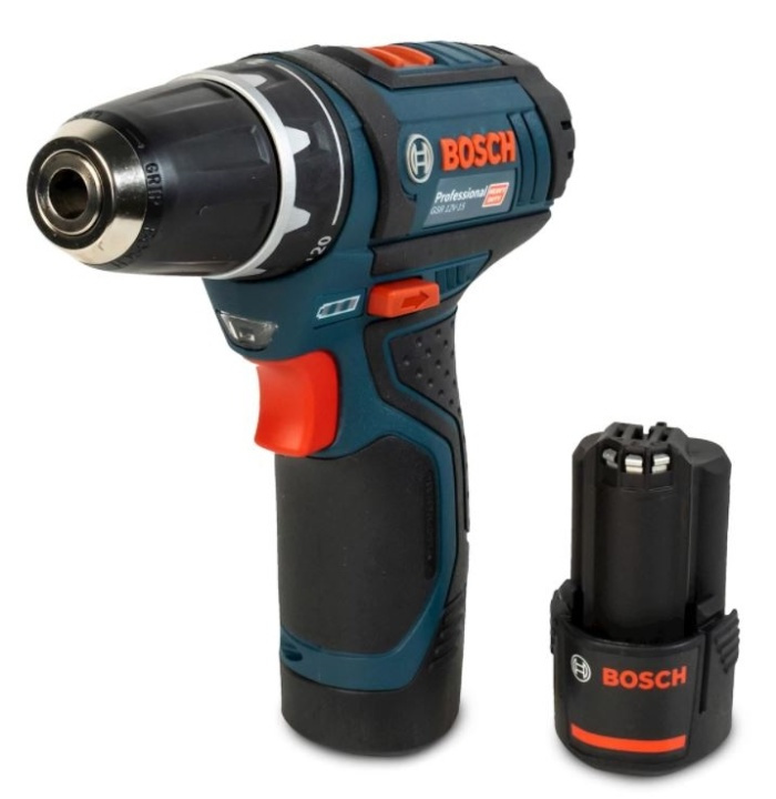 Bosch Professional GSR 12V-15 Sladdlös borrskruvdagare in the group HOME, HOUSEHOLD & GARDEN / Tools / Screwdrivers at TP E-commerce Nordic AB (38-89455)