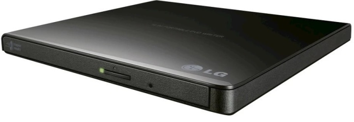 LG Slim Extern DVD-brännare, Svart in the group COMPUTERS & PERIPHERALS / Computer components / DVD burner at TP E-commerce Nordic AB (38-89493)