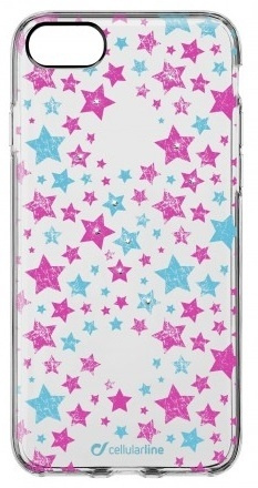 cellularline Stars, TPU shell iPhone 7/8/SE(2nd gen) in the group SMARTPHONE & TABLETS / Phone cases / Apple / iPhone 7 / Cases at TP E-commerce Nordic AB (38-89522)