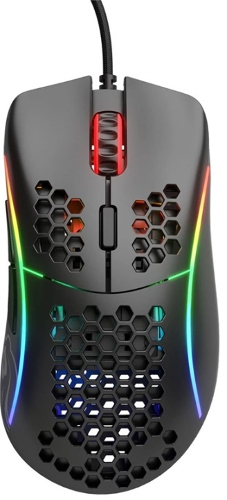 Glorious Model D Gamingmus, Mattsvart in the group COMPUTERS & PERIPHERALS / GAMING / Mice at TP E-commerce Nordic AB (38-89563)
