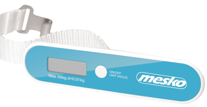 Mesko MS 8147 Luggage Scale, Blue in the group Sport, leisure & Hobby / Travel accessories / Luggage scale at TP E-commerce Nordic AB (38-89584)