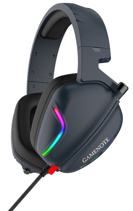 Havit H2019U Headset med RGB in the group COMPUTERS & PERIPHERALS / GAMING / Headset at TP E-commerce Nordic AB (38-89690)