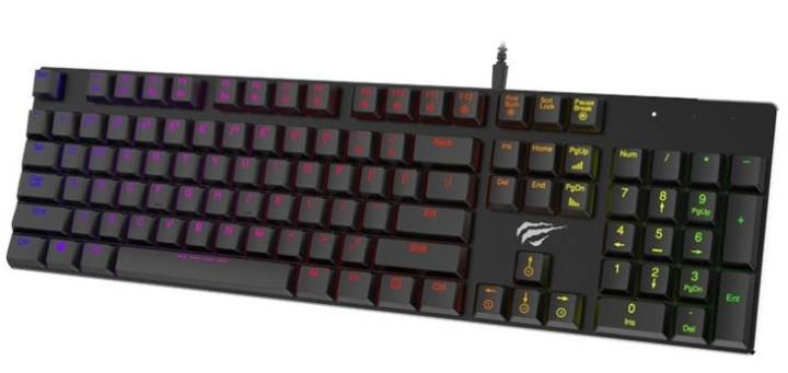 Havit HV-KB395L Mekanisk tangentbord med RGB in the group COMPUTERS & PERIPHERALS / GAMING / Keyboards at TP E-commerce Nordic AB (38-89693)