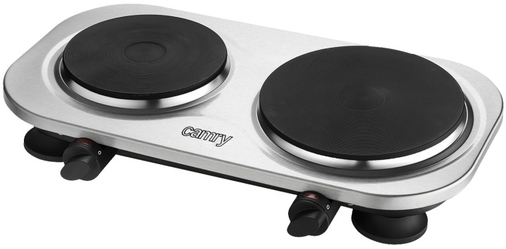 Camry CR 6511 Dubbel Kokplatta in the group HOME, HOUSEHOLD & GARDEN / Household appliances / Cooktops and Hot plates at TP E-commerce Nordic AB (38-89850)