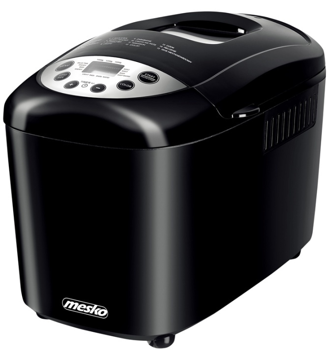 Mesko MS 6022 Baking machine - 15 programs in the group HOME, HOUSEHOLD & GARDEN / Household appliances / Other appliances at TP E-commerce Nordic AB (38-89852)