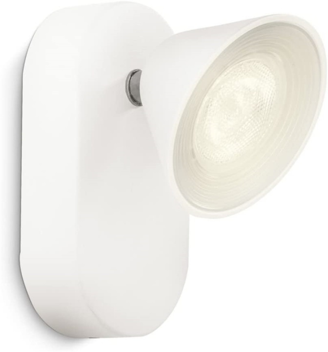 Philips myLiving Tweed Spotlight 500lm, Vit in the group HOME ELECTRONICS / Lighting / Wall lights at TP E-commerce Nordic AB (38-89882)