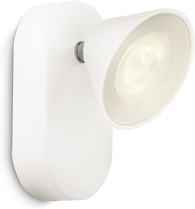 Philips myLiving Tweed Spotlight 500lm, White in the group HOME ELECTRONICS / Lighting / Wall lights at TP E-commerce Nordic AB (38-89882)