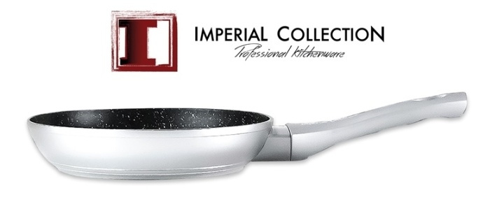 Stekpanna från Imperial Collection 24cm, Grå in the group HOME, HOUSEHOLD & GARDEN / Kitchen utensils / Frying pans at TP E-commerce Nordic AB (38-89946-24)
