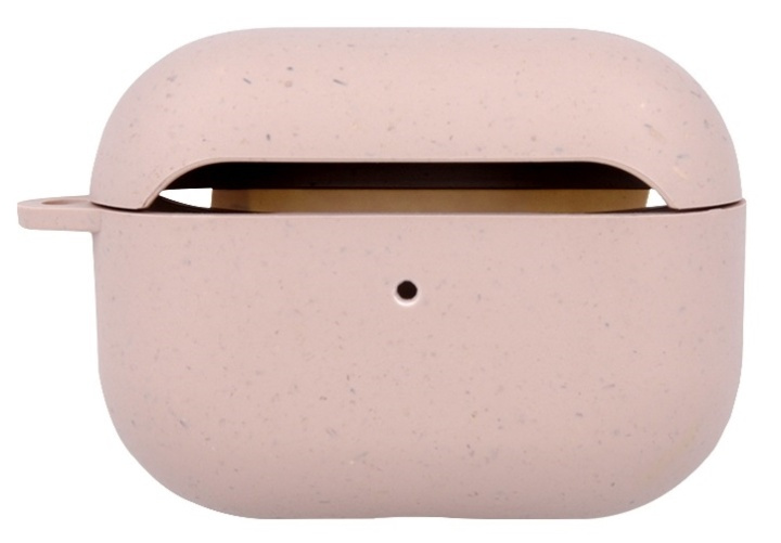 Miljövänligt skyddsfodral till Apple AirPods Pro, Rosa in the group HOME ELECTRONICS / Audio & Picture / Headphones & Accessories / Accessories at TP E-commerce Nordic AB (38-90137)