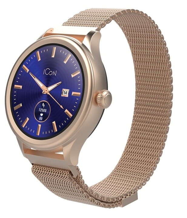 Forever Icon AW-100 Smartklocka, Roséguld in the group Sport, leisure & Hobby / Smartwatch & Activity trackers / Smartwatches at TP E-commerce Nordic AB (38-90142)