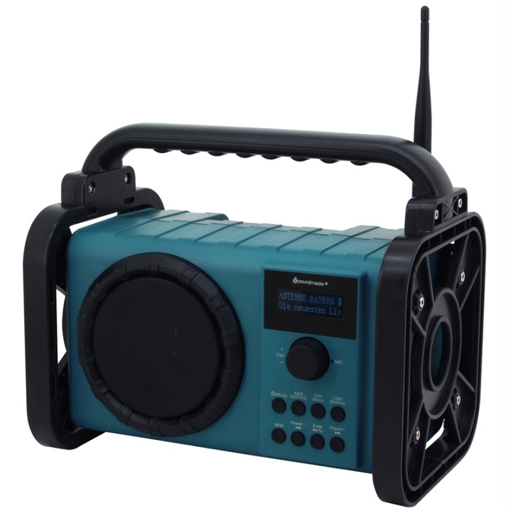 Soundmaster Tålig arbetsradio DAB+/FM-radi in the group HOME, HOUSEHOLD & GARDEN / Tools / Other tools & Accesories at TP E-commerce Nordic AB (38-90301)