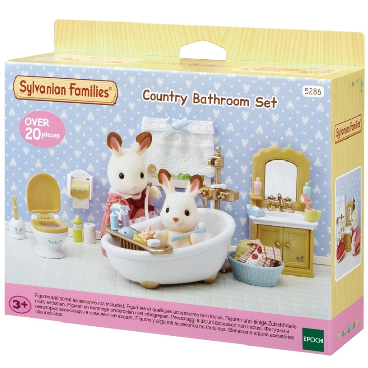 Sylvanian Families Country Bathroom Set in the group TOYS, KIDS & BABY PRODUCTS / Toys / Docks & Accessories at TP E-commerce Nordic AB (38-90347)