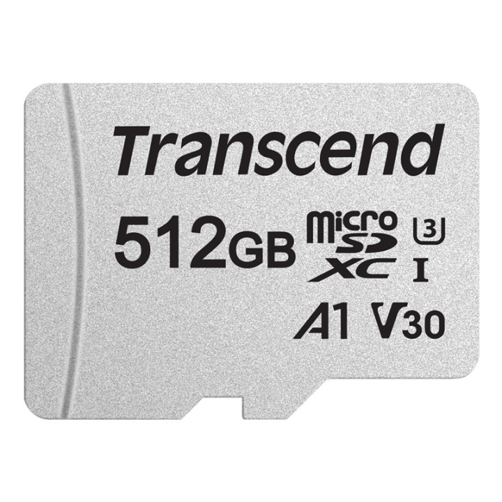 Transcend microSDXC 512GB U3 (R95/W40) in the group HOME ELECTRONICS / Storage media / Memory cards / MicroSD/HC/XC at TP E-commerce Nordic AB (38-90444)