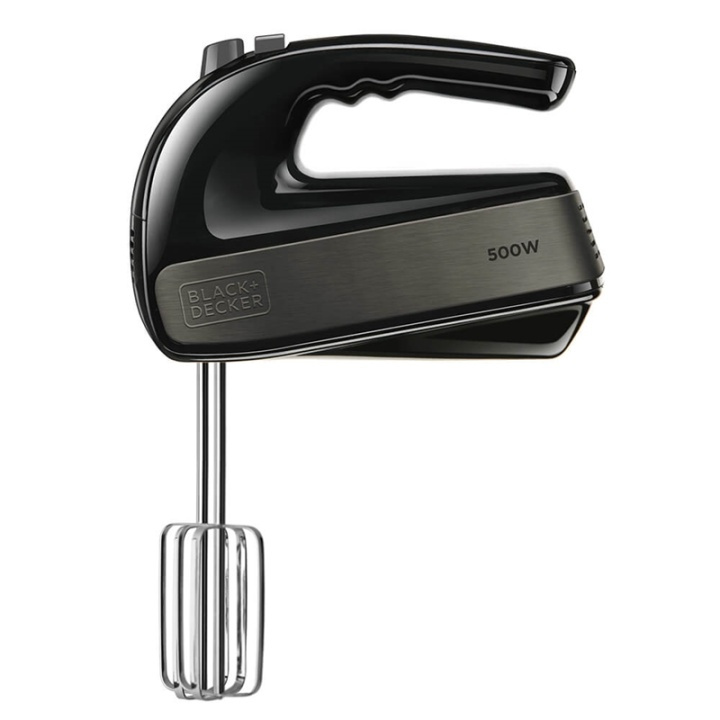 BLACK+DECKER Hand Mixer 500W in the group HOME, HOUSEHOLD & GARDEN / Household appliances / Food processor & Kitchen appliances / Mixers at TP E-commerce Nordic AB (38-90524)