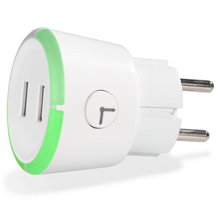 CAPiDi Safety Timer 2x USB 3.4A Vit in the group HOME, HOUSEHOLD & GARDEN / Electricity & Lighting / Timers at TP E-commerce Nordic AB (38-90601)