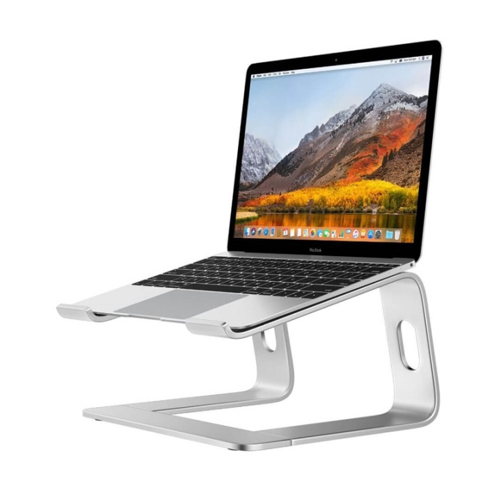 Desire2 Deskstand Supreme Pro Aluminum Silver in the group COMPUTERS & PERIPHERALS / Laptops & accessories / Laptop rack at TP E-commerce Nordic AB (38-90615)