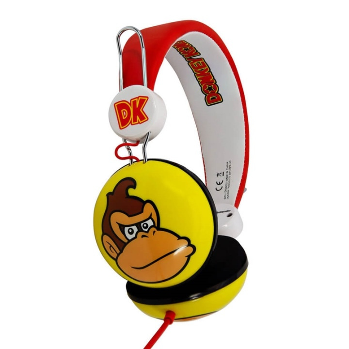 Donkey Kong Headphone Dome Tween On-Ear 90dB Kong in the group HOME ELECTRONICS / Audio & Picture / Headphones & Accessories / Headphones at TP E-commerce Nordic AB (38-90620)