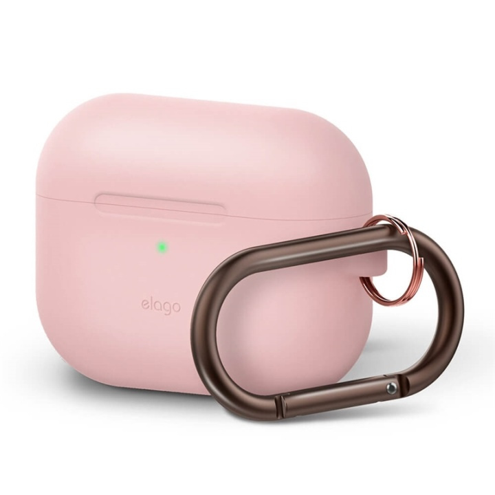 elago Airpod Pro Hang Case Pink in the group HOME ELECTRONICS / Audio & Picture / Headphones & Accessories / Accessories at TP E-commerce Nordic AB (38-90624)