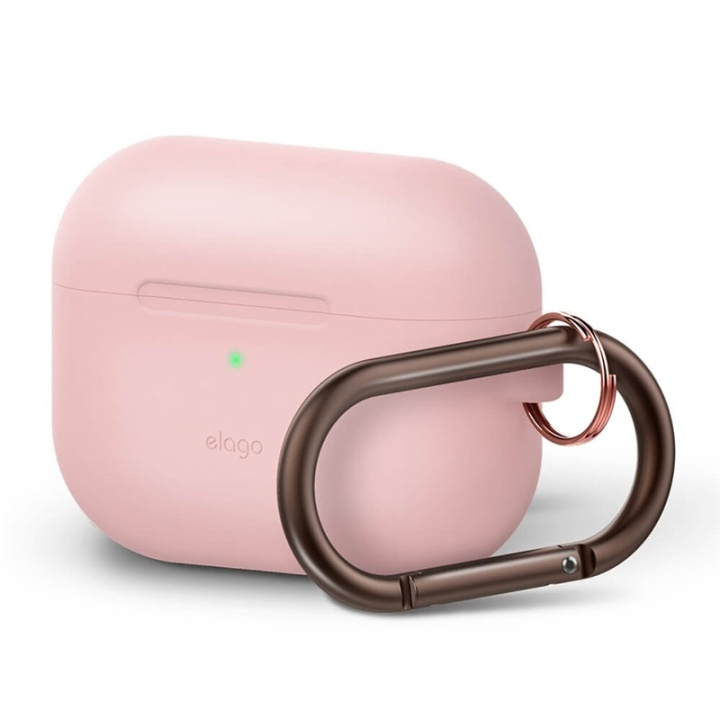 Elago Skyddsväska för Airpod Pro med Hängare Rosa in the group HOME ELECTRONICS / Audio & Picture / Headphones & Accessories / Accessories at TP E-commerce Nordic AB (38-90624)
