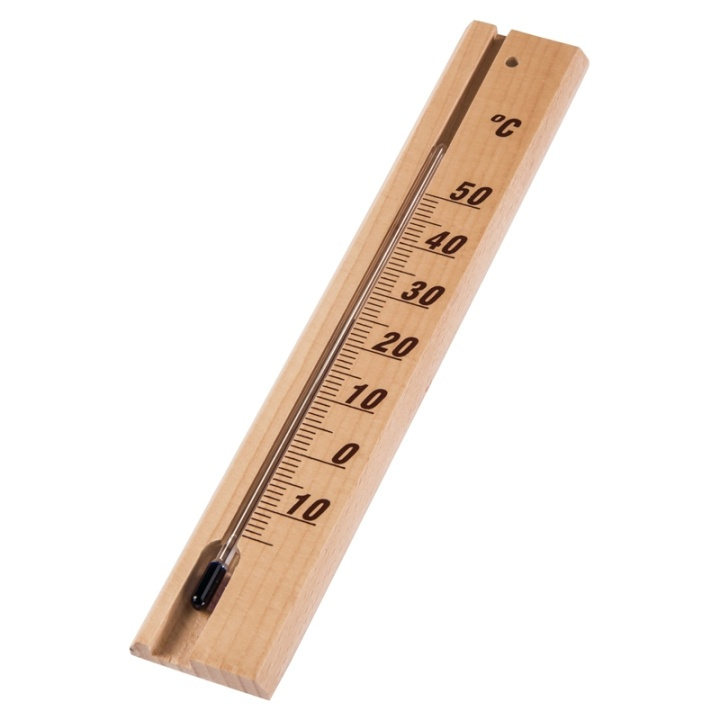 HAMA Thermometer Analog Wood in the group HOME, HOUSEHOLD & GARDEN / Fans & Climate products / Thermometers & Weather stations at TP E-commerce Nordic AB (38-90703)