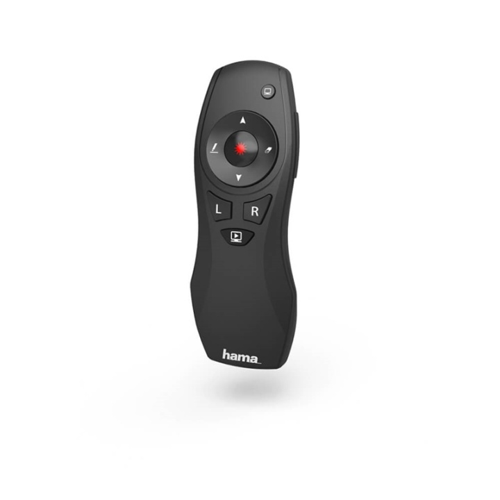 Hama Wireless Presenter X-Pointer 6-in-1 Svart in the group COMPUTERS & PERIPHERALS / Computer accessories / Other at TP E-commerce Nordic AB (38-90716)
