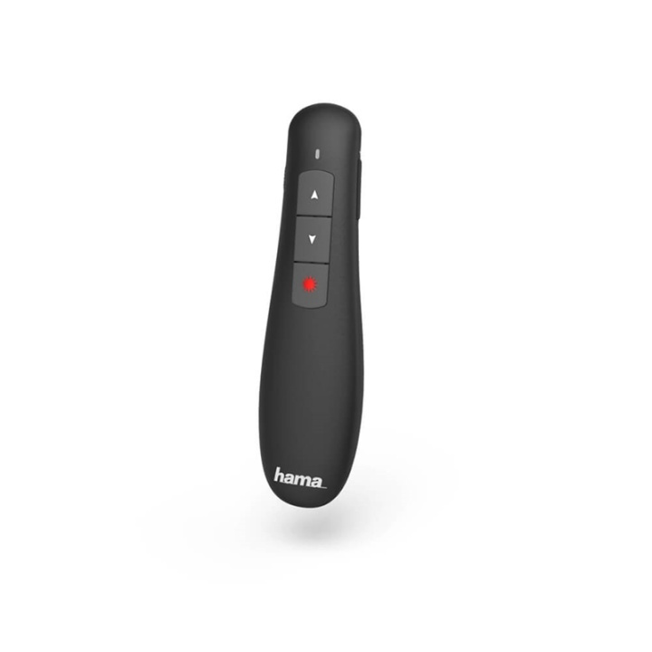Hama Wireless Presenter X-Pointer Black in the group COMPUTERS & PERIPHERALS / Computer accessories / Other at TP E-commerce Nordic AB (38-90717)