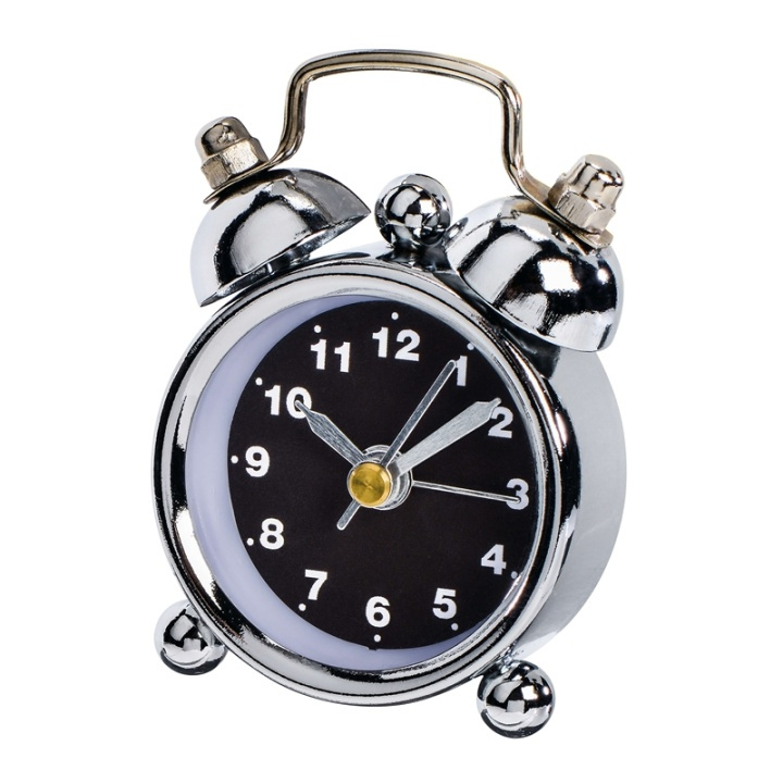 Hama Väckarklocka Nostalgi Svart in the group HOME, HOUSEHOLD & GARDEN / Watches & Counters / Alarmclocks at TP E-commerce Nordic AB (38-90724)
