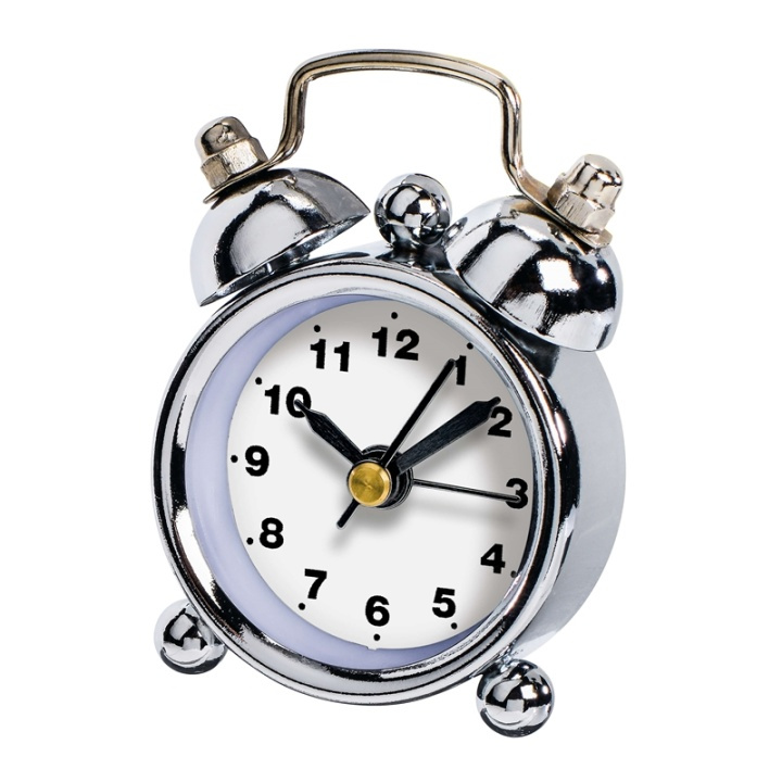 Hama Väckarklocka Nostalgi Vit in the group HOME, HOUSEHOLD & GARDEN / Watches & Counters / Alarmclocks at TP E-commerce Nordic AB (38-90725)