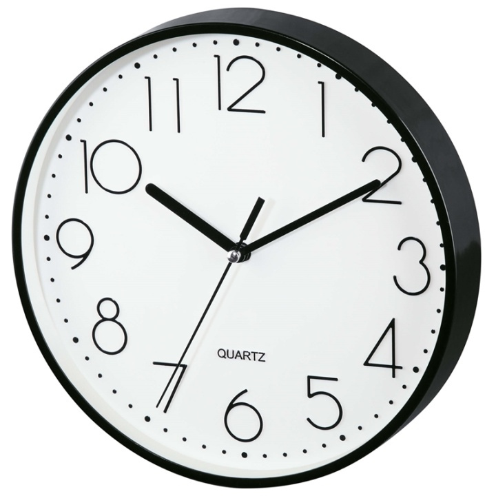 HAMA Wall Clock PG-220 Black in the group HOME, HOUSEHOLD & GARDEN / Watches & Counters / Wall clocks at TP E-commerce Nordic AB (38-90750)