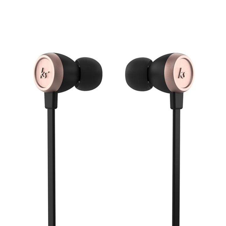 KITSOUND Headphone Hudson In-Ear Wireless Rose Gold in the group HOME ELECTRONICS / Audio & Picture / Headphones & Accessories / Headphones at TP E-commerce Nordic AB (38-90928)