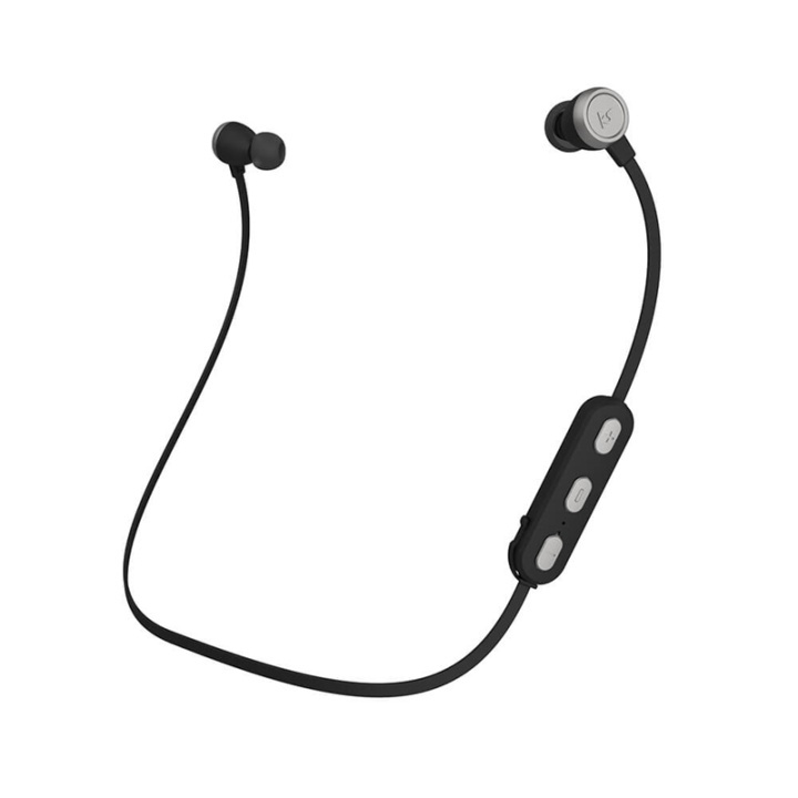 KITSOUND Headphone Hudson In-Ear Wireless Silver in the group HOME ELECTRONICS / Audio & Picture / Headphones & Accessories / Headphones at TP E-commerce Nordic AB (38-90929)