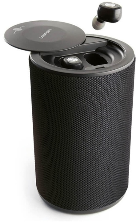 LEDWOOD Speaker and TWS T9 2in1 Black in the group HOME ELECTRONICS / Audio & Picture / Headphones & Accessories / Headphones at TP E-commerce Nordic AB (38-90958)