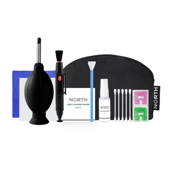 Photo Lens Cleaningkit Blåsbälg Borste Vätska Dukar Swab in the group HOME ELECTRONICS / Photo & Video / Photo equipment / Other at TP E-commerce Nordic AB (38-91025)