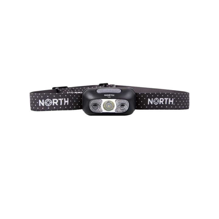 North Headlight 120 Lumen Black ca 65m Sensor control in the group Sport, leisure & Hobby / Flashlights & Head lamps / Headlamps at TP E-commerce Nordic AB (38-91026)