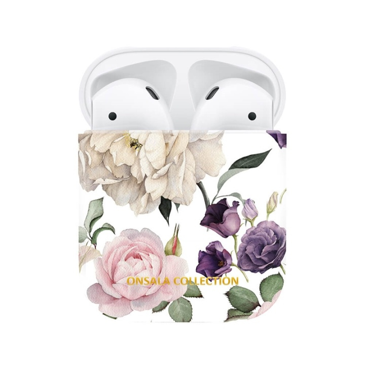 ONSALA Airpods Case 1st and 2nd Gen. Rose Garden in the group HOME ELECTRONICS / Audio & Picture / Headphones & Accessories / Accessories at TP E-commerce Nordic AB (38-91038)