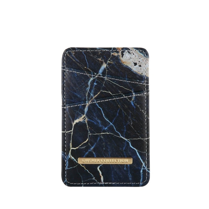 ONSALA Cardholder Black Galaxy Marble Universal 2 Cardpockets in the group SMARTPHONE & TABLETS / Other accessories / Other at TP E-commerce Nordic AB (38-91044)