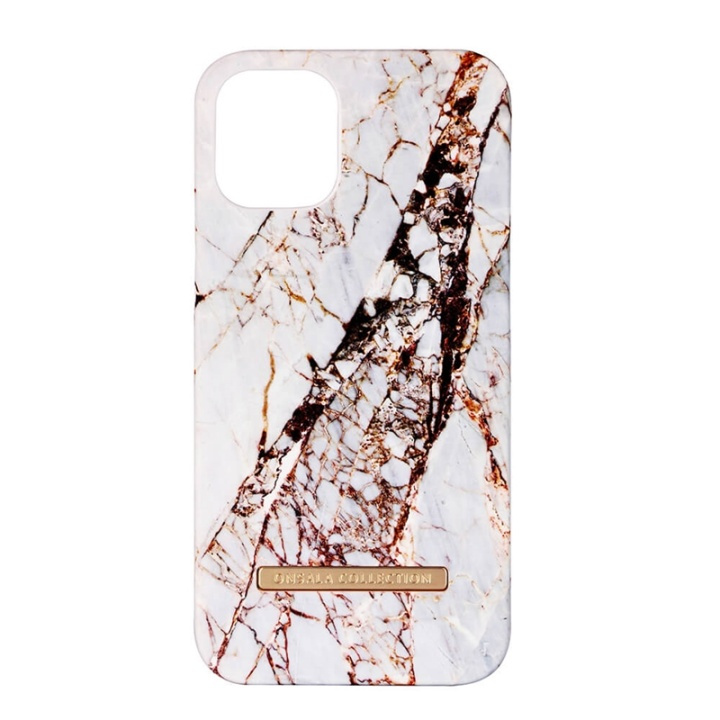 ONSALA Mobile Cover Soft White Rhino Marble iPhone 12 5,4
