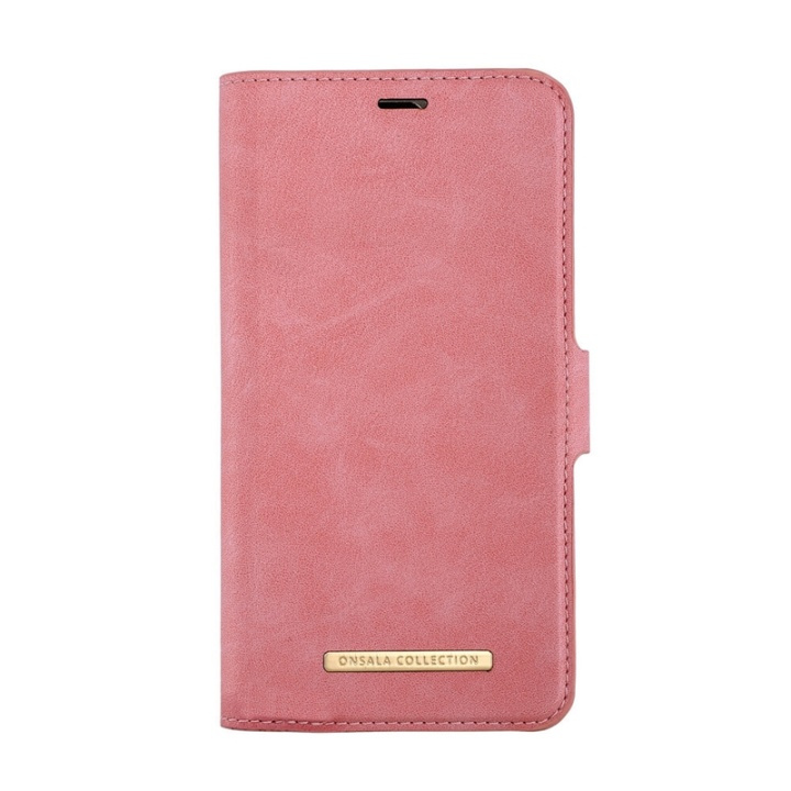 Onsala Wallet Case Dusty Pink - iPhone 12 Pro Max in the group SMARTPHONE & TABLETS / Phone cases / Apple / iPhone 12 Pro / Wallet Case at TP E-commerce Nordic AB (38-91064)