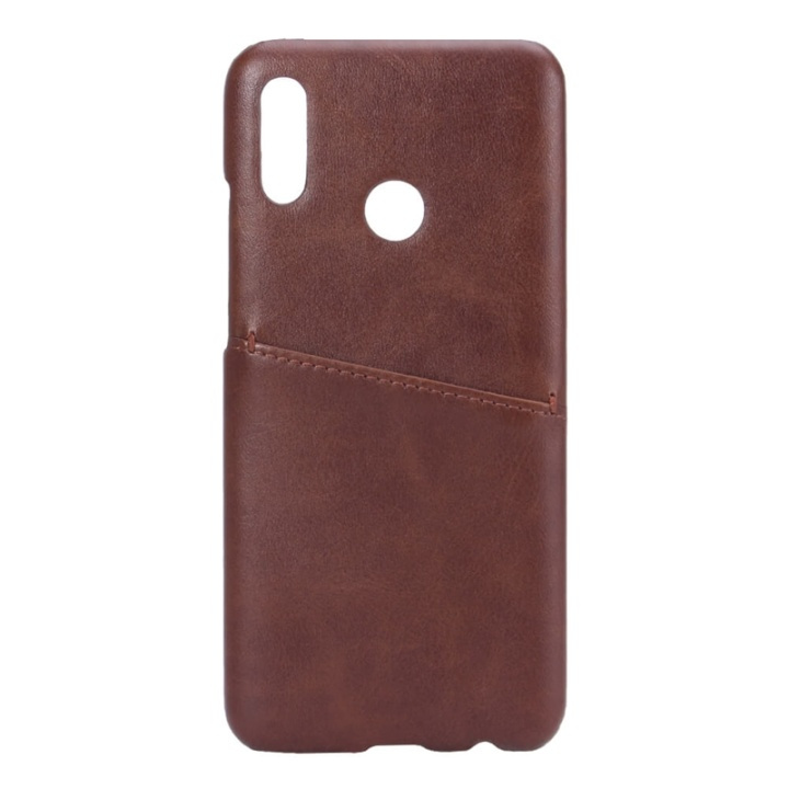 ONSALA Mobilecover Brown Huawei P Smart 2019 Creditcard Pocket in the group SMARTPHONE & TABLETS / Phone cases / Huawei at TP E-commerce Nordic AB (38-91077)