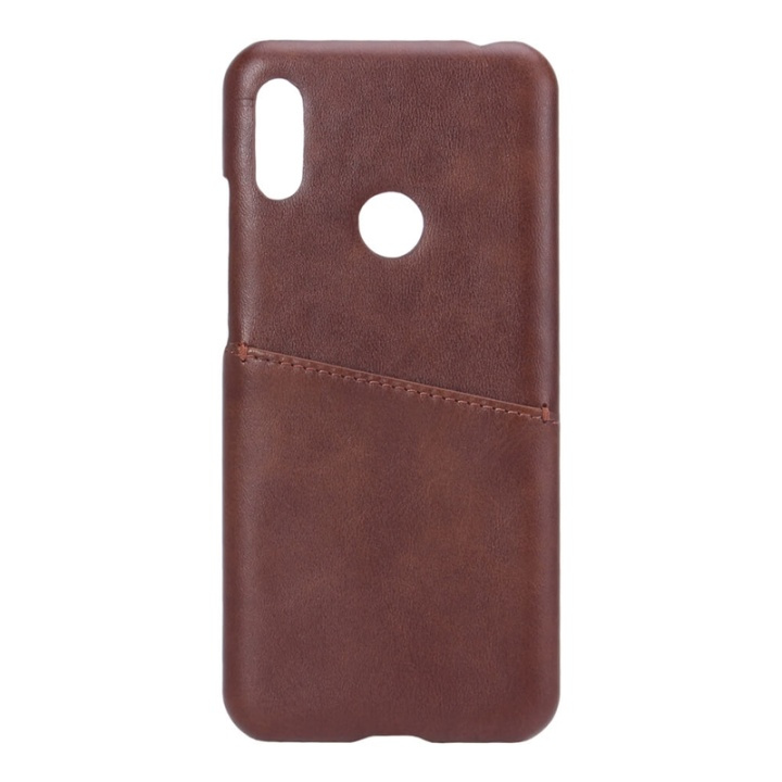 ONSALA Mobilecover Brown Huawei Y6 Creditcard Pocket in the group SMARTPHONE & TABLETS / Phone cases / Huawei at TP E-commerce Nordic AB (38-91081)
