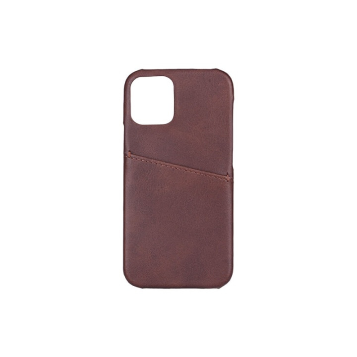 ONSALA Mobile Cover Brown with Cardpocket iPhone 12 5,4