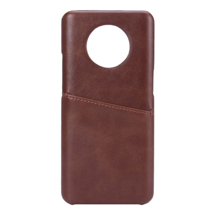 Onsala Mobilskal Brun med Kortfack Oneplus 7T in the group SMARTPHONE & TABLETS / Phone cases / OnePlus at TP E-commerce Nordic AB (38-91085)