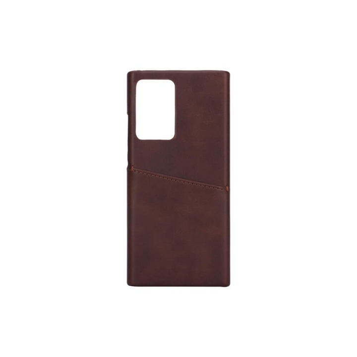 ONSALA Mobile Cover Brown with Cardpocket Samsung Note 20 5G Ultra in the group SMARTPHONE & TABLETS / Phone cases / Samsung at TP E-commerce Nordic AB (38-91091)