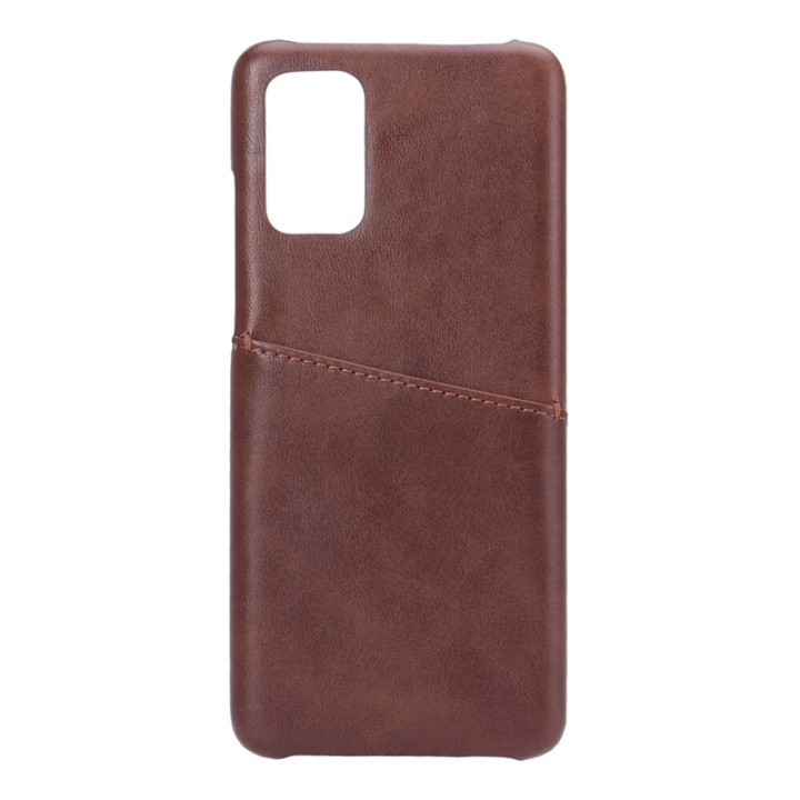 ONSALA Mobilecover Brown Samsung S20 Plus Creditcard Pocket in the group SMARTPHONE & TABLETS / Phone cases / Samsung at TP E-commerce Nordic AB (38-91095)