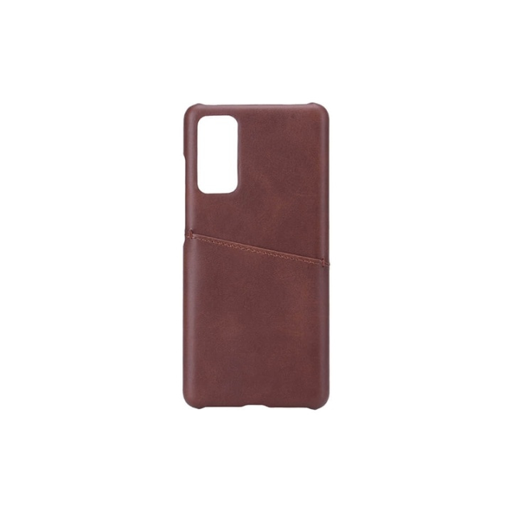 ONSALA Phone Case Card Compartment Brown - Samsung S20FE 5G / S20FE 4 in the group SMARTPHONE & TABLETS / Phone cases / Samsung at TP E-commerce Nordic AB (38-91097)