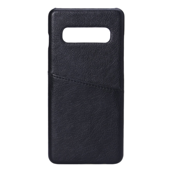 ONSALA Mobilecover Black Samsung S10 Plus Creditcard Pocket in the group SMARTPHONE & TABLETS / Phone cases / Samsung at TP E-commerce Nordic AB (38-91115)