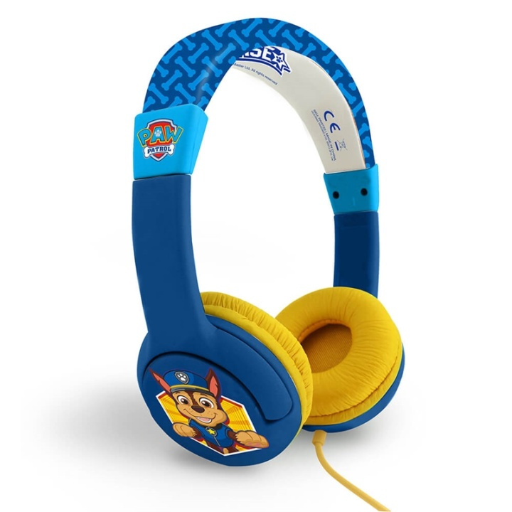 Paw Patrol Headphone Junior On-Ear 85dB Chase in the group HOME ELECTRONICS / Audio & Picture / Headphones & Accessories / Headphones at TP E-commerce Nordic AB (38-91134)